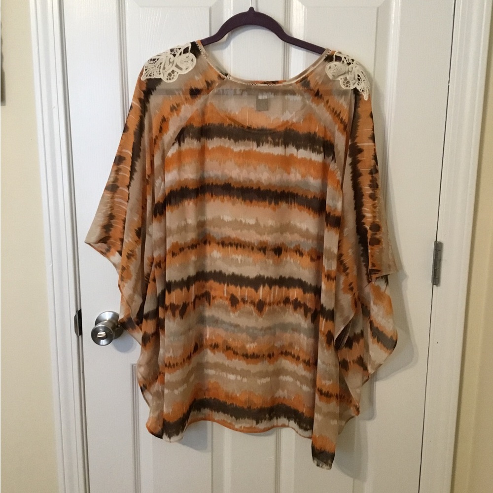 LANE BRYANT BLOUSE - Picture 2 of 3